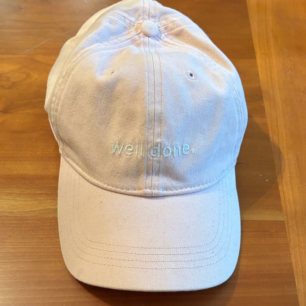 Abercrombie & Fitch Pink Well Done Hat